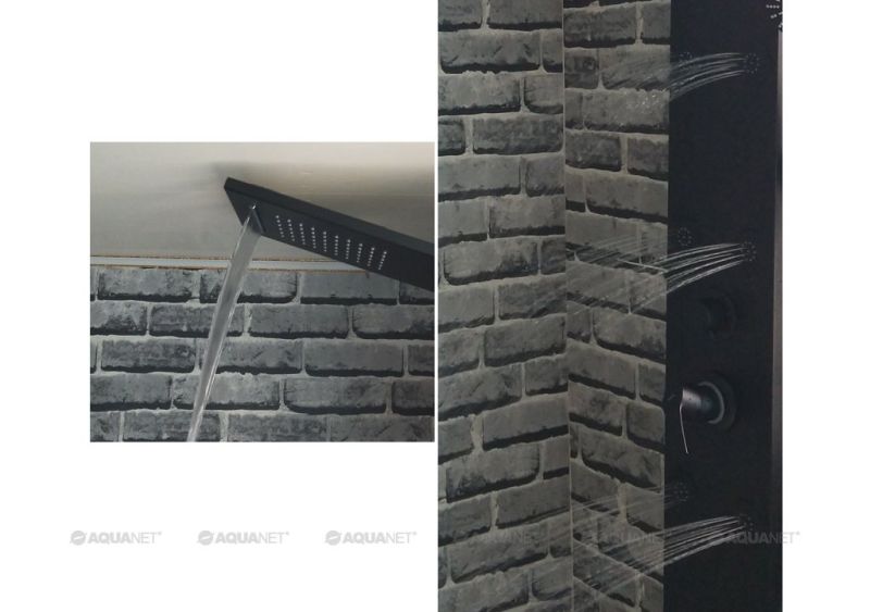 Душевая панель Aquanet Galaxy Black AP40-04